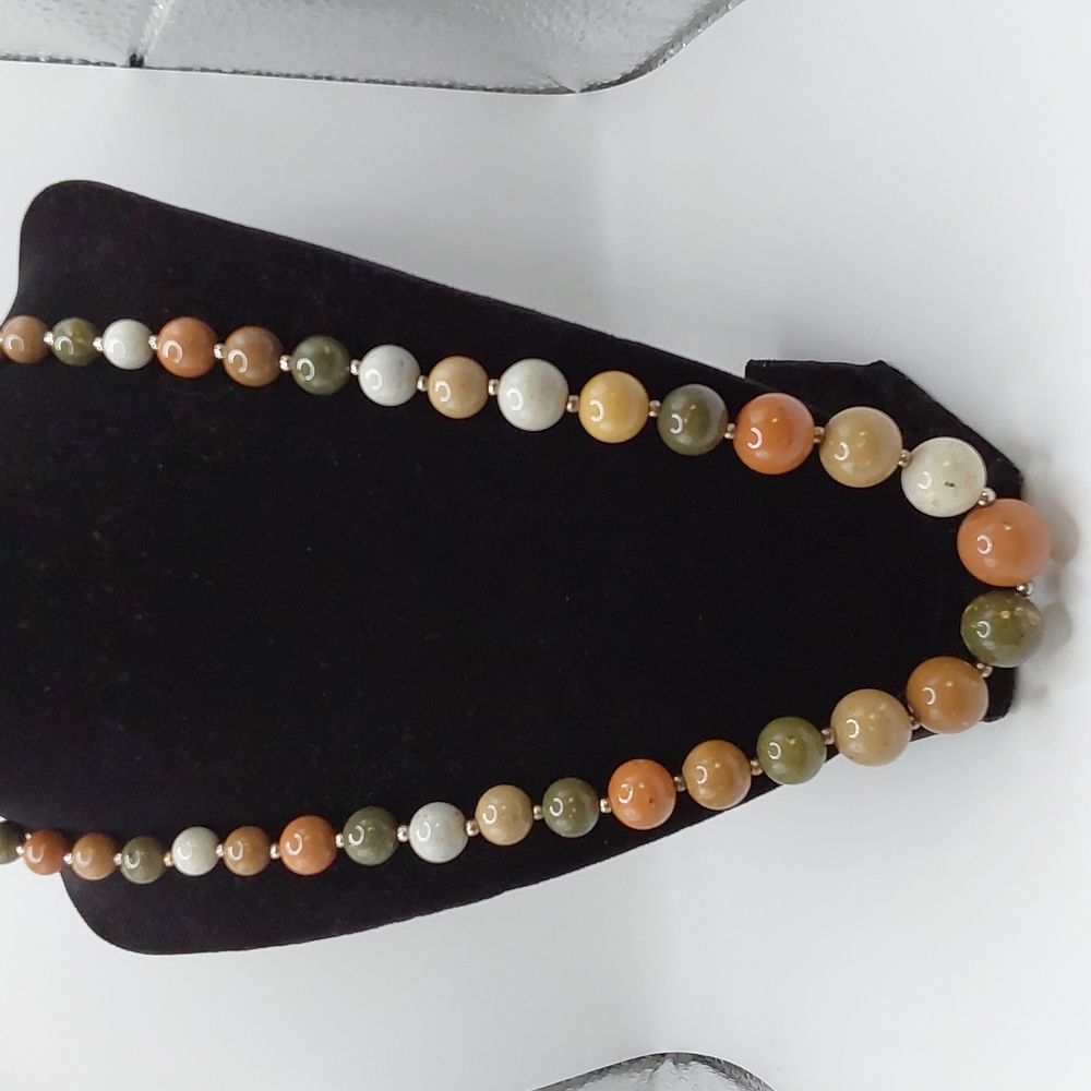 Vintage Multi colored beads necklace